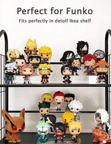img 2 attached to WINKINE Acrylic Riser Display Shelf: Versatile 4-tier Organizer for Perfumes, Amiibo and Funko POP Figures