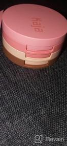 img 7 attached to Kaja 3-In-1 Blendable Sculpting Trio - Face Bento Cream Bronzer, Powder Blush, And Highlighter, 03 Mochamallow