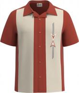 lucky paradise mens camp shirt, vintage cuban style bowling shirt retro tequila logo