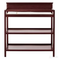 dream on me jax universal changing table in cherry finish logo