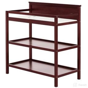 img 1 attached to Dream On Me Jax Universal Changing Table in Cherry Finish