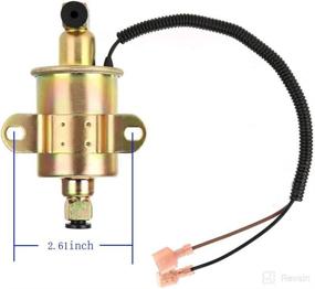 img 1 attached to E11015 Electric Fuel Pump: Ideal Replacement for Cummins A029F887 A047N929 Onan Marquis Gold 5500 Generator - Replaces 149-2620