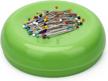 coitak magnetic sewing pincushion with 100 plastic head quilting pins, magnetic pin holder for sewing and quilting projects logo