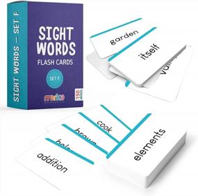 img 4 attached to Boost Your Child'S Reading Skills With Merka Sight Words Flashcards Set F - 150 First Words For Pre-K To 3Rd Graders!