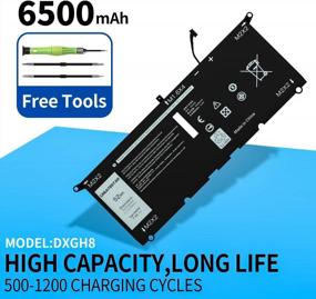 img 1 attached to 7.6V 52Wh/6500MAh 4-Cell Compatible Laptop Battery For Dell XPS 13 9370, 9380 7390 Inspiron 5390, 5391 Latitude 3311, 3301 Vostro 5390, 5391 Series - CREATESTAR DXGH8 G8VCF P82G 0H754V HK6N5