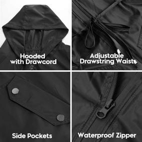 img 2 attached to ZEALOTPOWER Waterproof Lightweight Raincoat Windbreaker Women's Clothing ~ Coats, Jackets & Vests