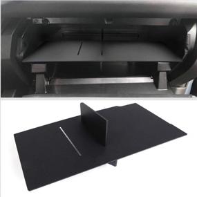 img 4 attached to ISSYAUTO Glove Box Organizer Insert Divider For 2016-2023 Toyota Tacoma- Compatible With Tacoma Glove Compartment For Neat Storage
