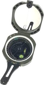 img 4 attached to DETUCK Lensatic Military Compass Survival Orienteering Tool With Mirror Navigation For Outdoors, Hiking And Camping - Professional Geological Pocket Compass