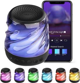 img 4 attached to OREiN 3 in 1 Portable Sound Machine: High Fidelity Bluetooth Speaker for Travel, White Noise Machine with Night Light, Timer, Memory Function, and Soothing Sounds for Baby, Kids & Adults.