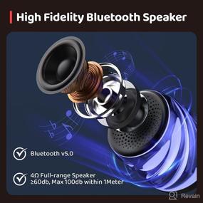 img 2 attached to OREiN 3 in 1 Portable Sound Machine: High Fidelity Bluetooth Speaker for Travel, White Noise Machine with Night Light, Timer, Memory Function, and Soothing Sounds for Baby, Kids & Adults.