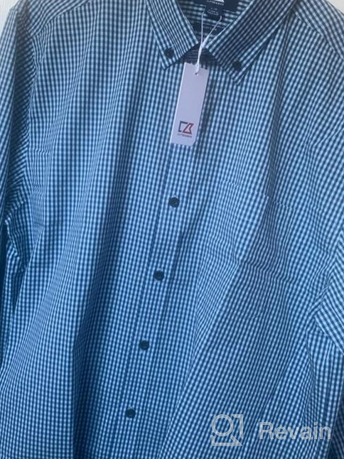 img 1 attached to Cutter Buck MCW00183 Anchor Gingham Men's Shirts - Enhance Your Style with Premium Clothing review by Kevin Garcia