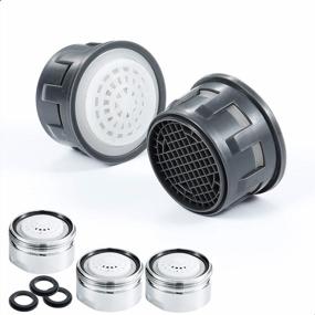 img 3 attached to Upgrade Your Bathroom Sink With UMIRIO'S Universal Faucet Aerator Replacement Kit - 2.2 Gpm Male