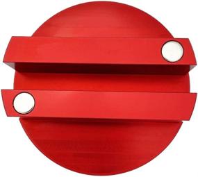 img 4 attached to 🔴 XJDAMZ Jack Pad Slotted – Universal Magnetic Frame Rail Protector Puck/Pad-red 1Pcs, 75mm-red: Maximum Jacking Protection and Stability