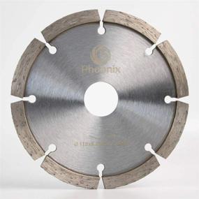 img 4 attached to 4.5 Inch/ 115Mm Diamond Saw Blade Grinding Disc For Tuck Point Cutting Stone Concrete Raizi