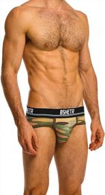 img 1 attached to Stay Cool And Comfortable With Camouflage Mesh Men'S Briefs - Pack Of 3 In Multi Colors - Medium Asian Size (24"-26")