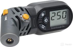 img 4 attached to SmartGauge D2 Digital Tire Pressure Gauge - 250PSI 4 Settings for Bicycles - Black - Ideal Stocking Stuffers