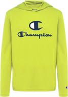 champion sleeve clothes x large stealth boys' clothing : tops, tees & shirts logo