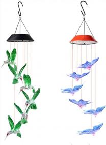 img 3 attached to 24-Pack Outdoor Wind Chime And Spinner Hooks For Hanging - Multipurpose Metal S Hooks For Plants, Coats, Hats, Ties, And More