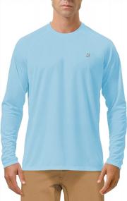 img 4 attached to Roadbox UPF 50+ Fishing Shirts For Men Long Sleeve UV Sun Protection Tee Tops
