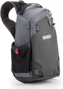 img 1 attached to Stay Hands-Free With The MindShift Gear PhotoCross 10 Sling Bag In Carbon Gray