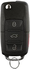 img 1 attached to 🔑 Volkswagen Passat Jetta Golf Cabrio Replacement Remote Fob Key - Uncut, Affordable & HLO1J0959753AM Compatible