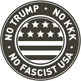 img 2 attached to STICKERS Trump KKK Fascist USA