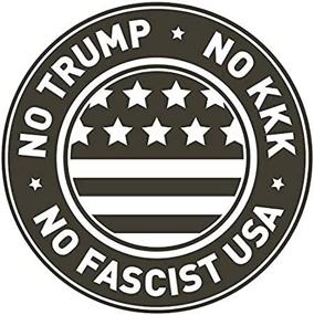 img 1 attached to STICKERS Trump KKK Fascist USA