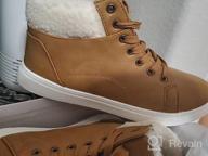 img 1 attached to Winter Ready: Adokoo Women'S High Top Ankle Boots - Combat Style, Short Booties With A Snow-Ready Twist! review by Bridgette Andrada