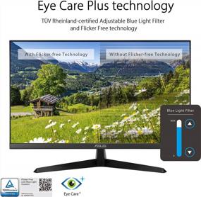 img 2 attached to ASUS VY279HE Adaptive Sync Augmentation Antibacterial 1920X1080P: Experience Enhanced Eye Care and Visual Quality with HDMI, Blue Light Filter, and HD LED