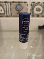 img 2 attached to 🧔 Nivea Active Care SPF 15 Lip Balm for Men review by Agata Gawlik-Strzele ᠌