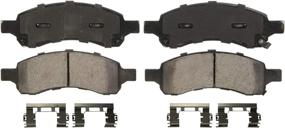 img 4 attached to 🔷 Wagner ZD1169 Ceramic Disc Brake Pad Set at QuickStop