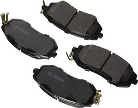 img 1 attached to Akebono ACT1539 Proact Ultra Premium Ceramic Disc Brake Pad Kit - Superior Performance in GREY