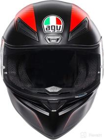 img 2 attached to AGV Unisex Adult Warmup Motorcycle Helmet