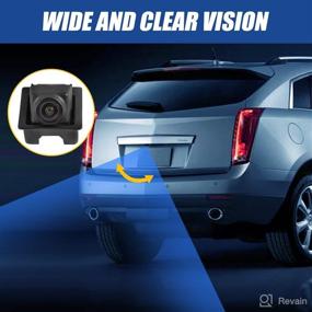 img 2 attached to 📷 High-Quality Rear View Backup Reversing Camera for 2010-2015 SRX - Replaces OEM Part Numbers 20910350, 15926122, 22915398