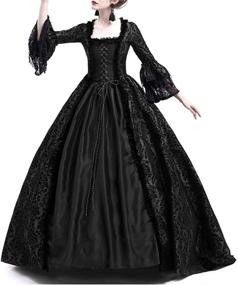 img 3 attached to TWGONE Renaissance Dress: Elegant Halloween And Cosplay Costume For Women