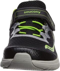 img 3 attached to 👟 Saucony Flash Girls' Shoes - Black Green Sneaker for Athletic Activities