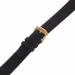 img 1 attached to Hadley Roma Leather Watch Strap Color Men's Watches