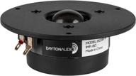 🔊 enhance your audio experience with the dayton audio dc28f-8 1-1/8" silk dome tweeter логотип