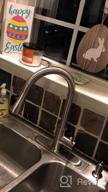 img 1 attached to Stainless Steel Single-Handle Kitchen Faucet With Pull-Down Sprayer And Pull-Out Option - Ideal For Kitchen Sinks, High-Quality Faucets review by Edward Noble