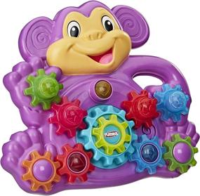 img 4 attached to 🐒 Unleash the Fun: Playskool Stack Spin Monkey Gears for Endless Entertainment