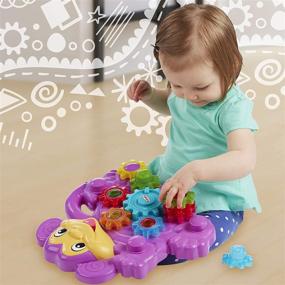 img 1 attached to 🐒 Unleash the Fun: Playskool Stack Spin Monkey Gears for Endless Entertainment