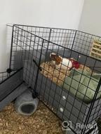 img 1 attached to 🏡 Cozy and Warm Shelter: EONMIR Guinea Pig House, Hamster Hedgehog Winter Nest review by Chad Cypert