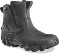 men's big sky mid insulated b-dry waterproof hiking boot by oboz logo