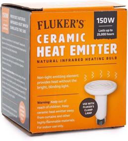 img 1 attached to 🦎 Enhance Reptile Care with Fluker's Ceramic Heat Emitter: Optimum Heat Control for Your Cold-Blooded Companions