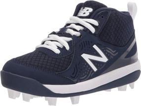 img 4 attached to New Balance 3000V5 Molded Baseball Girls' Shoes ~ Athletic