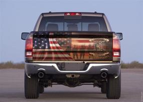 img 2 attached to Veteran Truck Tailgate Decal Sticker