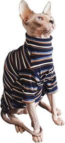 img 4 attached to Bonaweite Hairless T Shirt Breathable Peterbald Cats , Apparel