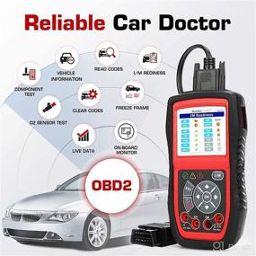 img 2 attached to 🚗 Autel AL539 Code Reader: Comprehensive OBD2 Scanner, Car Electrical Tester & Avometer | Upgraded AL519 Version