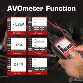 img 1 attached to 🚗 Autel AL539 Code Reader: Comprehensive OBD2 Scanner, Car Electrical Tester & Avometer | Upgraded AL519 Version