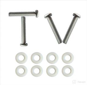 img 4 attached to 🔩 TV Mount Screws: M6 M4, 16mm size - Secure and Easy Installation